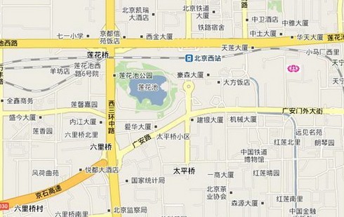 望京店地图图片